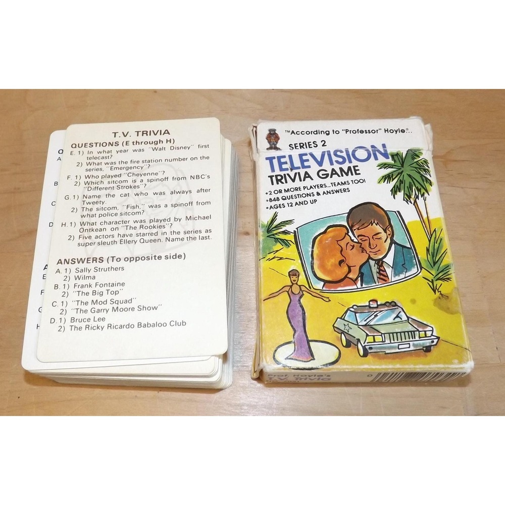Television Trivia Game Series 2